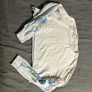 Taylor Swift Je Suis CalME! Crop long sleeved shirt XL